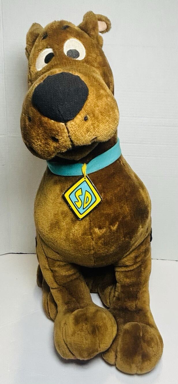 VINTAGE 1998 CARTOON NETWORK SCOOBY DOO 24" GIANT JUMBO PLUSH !